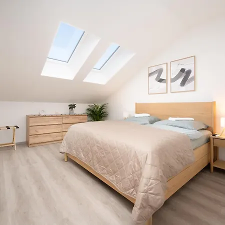 Large In A Quiet Area With Terrace & Free Garage Apartment